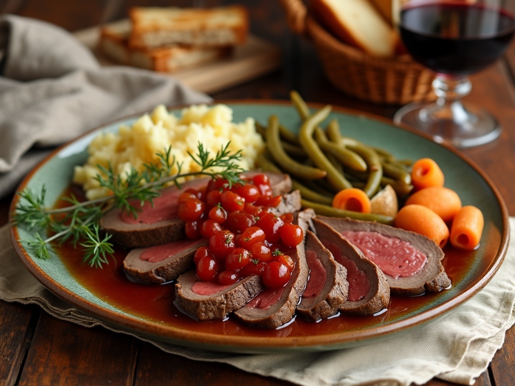 accompagnement pour langue de boeuf