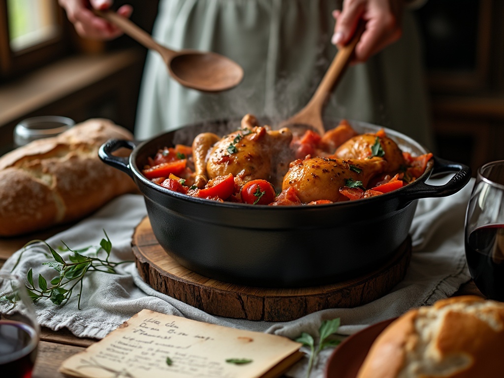 poulet basquaise de ma grand-mère