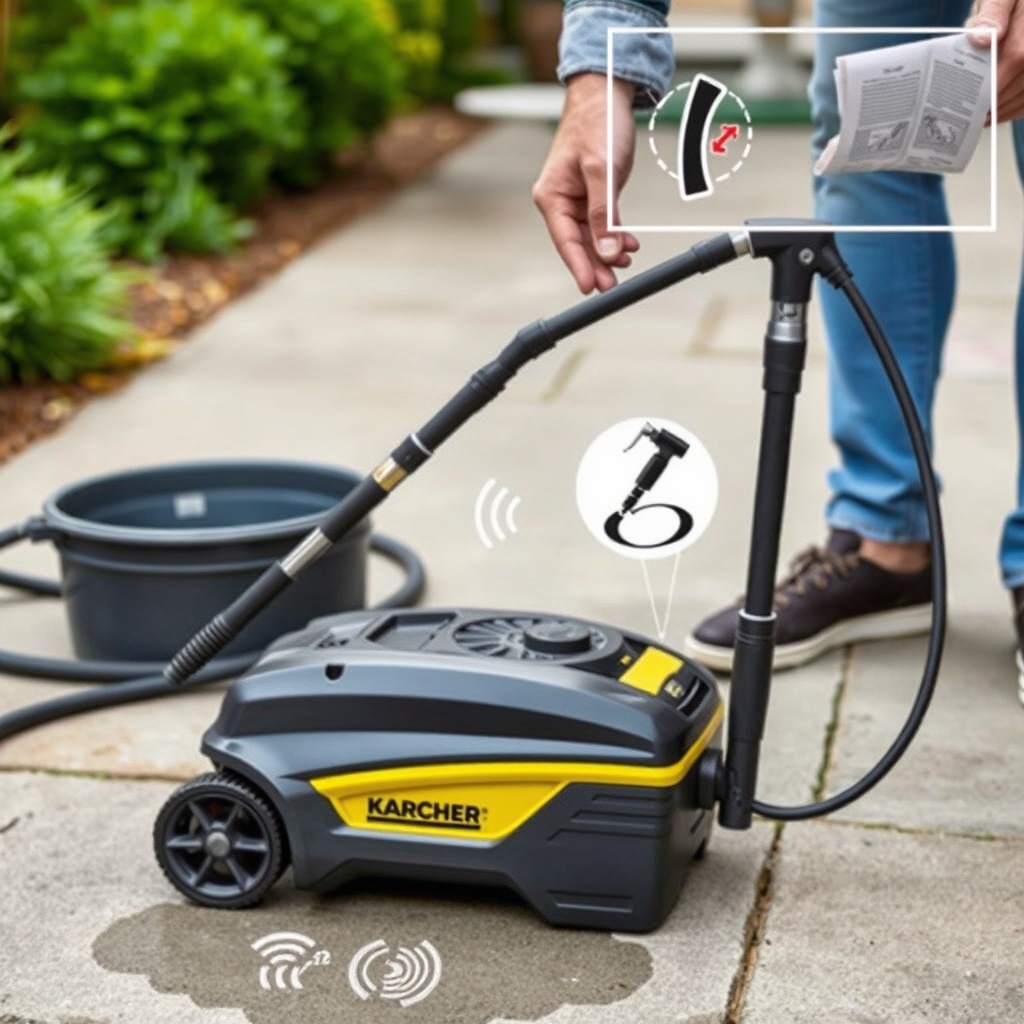 mon karcher tourne mais ne monte pas en pression