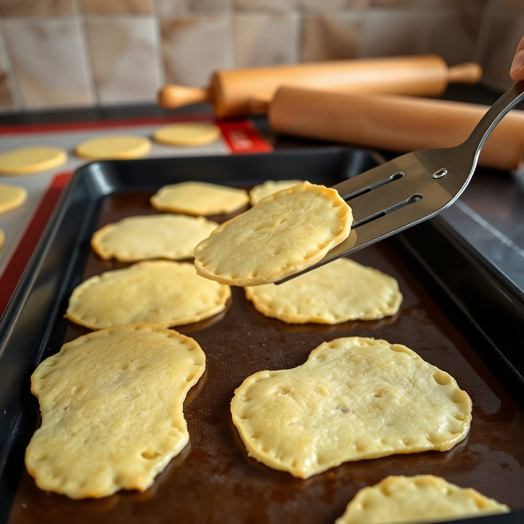 Démoulage tuile salée bullesetpaillettes.fr : astuces et guide Nous savons à quel point réussir le démoulage des tuiles salées peut vous sembler délicat. Ces délicieux biscuits apéritifs demandent un savoir-faire particulier pour obtenir des formes parfaites sans cassure. Notre expérience nous a appris que plusieurs facteurs influencent directement la réussite de cette étape : La préparation rigoureuse de la pâte Le choix des bons outils de démoulage Le respect des temps de cuisson et refroidissement Les techniques de manipulation adaptées Suivez nos conseils détaillés pour maîtriser parfaitement cette technique et épater vos invités avec des tuiles salées impeccables. Comprendre les défis du démoulage des tuiles salées Le démoulage représente l'étape la plus technique dans la confection des tuiles salées. Ces biscuits fins et croustillants présentent une structure fragile qui nécessite une approche méthodique. Nous observons régulièrement trois problèmes principaux : l'adhérence excessive à la plaque, la fragilité liée à un mauvais timing et les cassures dues à une manipulation inappropriée. La température joue un rôle fondamental dans ce processus. Des tuiles trop chaudes restent molles et se déforment, tandis que des tuiles trop refroidies adhèrent définitivement au support. Nous recommandons une fenêtre de démoulage optimale de 2 à 4 minutes après la sortie du four. Préparer une pâte adaptée pour éviter la casse La composition de votre pâte détermine largement la facilité du démoulage. Nous privilégions un équilibre entre les matières grasses et les éléments liants. Le beurre apporte la plasticité nécessaire, tandis que l'huile d'olive améliore l'antiadhérence naturelle. Le tamisage de la farine élimine les grumeaux qui créent des zones d'épaisseur irrégulière. Nous mélangeons toujours les ingrédients secs en premier, puis incorporons progressivement les liquides pour obtenir une texture homogène. La consistance idéale ressemble à une crème épaisse qui s'étale facilement sans couler. Les ingrédients et textures qui garantissent le succès Notre sélection d'ingrédients influence directement la structure finale des tuiles. Le parmesan râpé finement apporte du goût tout en renforçant la cohésion. Les herbes séchées comme le romarin ou le thym s'intègrent mieux que les herbes fraîches qui libèrent de l'humidité. Nous ajustons la fluidité avec quelques cuillères de lait tiède si la pâte paraît trop dense. L'ajout de graines de sésame ou de pavot crée une texture intéressante tout en facilitant le glissement lors du démoulage. Ces petits éléments agissent comme des "roulements" naturels. La technique de coulage pour des tuiles régulières Le coulage détermine l'uniformité de vos tuiles et leur facilité de démoulage. Nous utilisons une cuillère à café pour déposer des portions régulières de 5 grammes environ. L'étalement se fait en cercles de 6 à 8 centimètres de diamètre avec une épaisseur constante de 2 millimètres. L'espacement entre chaque tuile doit respecter une distance de 3 centimètres minimum. Cette précaution évite qu'elles se soudent pendant la cuisson et complique le démoulage. Nous traçons mentalement une grille sur notre plaque pour maintenir cette régularité. Cuisson maîtrisée : température et durée idéales La cuisson à 180°C représente notre température de référence après préchauffage complet du four. Cette chaleur modérée permet une déshydratation progressive sans brutaliser la structure des tuiles. Nous surveillons attentivement l'évolution de la couleur qui doit passer du beige pâle au doré léger. La durée varie entre 8 et 12 minutes selon l'épaisseur. Des tuiles trop cuites deviennent cassantes et se brisent au démoulage. Nous effectuons un test de couleur sur les bords : ils doivent présenter une teinte dorée uniforme sans traces de brunissement excessif. Le secret du démoulage facile pas à pas Notre méthode de démoulage suit une chronologie précise. À la sortie du four, nous laissons reposer les tuiles 90 secondes pour qu'elles perdent leur mollesse initiale. Cette phase critique permet à la structure de se raffermir tout en conservant une certaine souplesse. Nous insérons délicatement notre spatule sous un bord de la tuile en formant un angle de 15 degrés. Le mouvement doit être fluide et continu, sans à-coups. Si une résistance se manifeste, nous attendons 30 secondes supplémentaires avant de recommencer. Les outils indispensables pour décoller sans briser Notre panoplie d'outils comprend une spatule fine en silicone de 8 centimètres de largeur et une spatule métallique ultra-fine pour les cas difficiles. Le tapis en silicone Silpat reste notre support de prédilection car il offre une surface parfaitement antiadhésive. Nous gardons toujours un pinceau légèrement huilé à portée de main. Quelques gouttes d'huile neutre appliquées sous les tuiles récalcitrantes facilitent grandement leur libération. Cette technique de derniers recours évite bien des cassures. L'astuce des formes courbées pour un rendu élégant La création de tuiles courbées s'effectue immédiatement après le démoulage, pendant que la chaleur maintient leur plasticité. Nous posons délicatement chaque tuile chaude sur un rouleau à pâtisserie de 4 centimètres de diamètre. Le refroidissement sur ce support arrondi leur donne cette forme caractéristique qui rappelle les véritables tuiles de toit. Cette courbure ajoute une dimension esthétique et facilite la préhension lors du service. Nous maintenons cette position 3 minutes minimum. Refroidissement et timing : quand démouler vos tuiles ? Le timing parfait se situe dans une fenêtre étroite de 2 à 4 minutes après la sortie du four. Nous effectuons un test tactile léger : la tuile doit résister à une pression douce sans se déformer. Cette consistance indique le moment optimal pour le démoulage. Une température ambiante de 20°C accélère le refroidissement, tandis qu'une cuisine surchauffée prolonge la phase de ramollissement. Nous adaptons notre timing en conséquence et préparons nos outils en avance pour optimiser cette étape critique. Conservation optimale pour garder le croquant Nos tuiles refroidies complètement se conservent dans une boîte hermétique tapissée de papier absorbant. Cette méthode préserve leur texture croquante pendant 5 jours à température ambiante. Nous évitons absolument le contact direct entre les tuiles en intercalant des feuilles de papier sulfurisé. La congélation représente une excellente option pour une conservation longue durée. Emballées individuellement, nos tuiles se conservent 2 mois au congélateur et retrouvent leur croquant après 10 minutes à température ambiante. Présentation et idées créatives pour l'apéritif Nous aimons présenter nos tuiles sur des plateaux en ardoise qui mettent en valeur leurs couleurs dorées. L'accompagnement de dips colorés comme le houmous de betterave ou la tapenade d'olives vertes crée un contraste visuel saisissant. Les garnitures fraîches transforment nos tuiles en véritables amuse-bouches. Quelques lamelles de radis rose, une pointe de fromage frais aux herbes ou un morceau de saumon fumé subliment la présentation et multiplient les saveurs. Variantes de recettes originales pour surprendre vos invités Notre créativité nous pousse à expérimenter des associations audacieuses. La version parmesan-romarin reste un classique indémodable, mais nous adorons surprendre avec des tuiles au sésame noir et wasabi qui apportent une note asiatique piquante. Variante Ingrédients phares Accord parfait Méditerranéenne Chorizo, olives noires Vin rouge corsé Raffinée Bleu, poires séchées Champagne Exotique Curry, noix de coco Bière blonde Ces recettes originales demandent les mêmes techniques de démoulage mais offrent des expériences gustatives renouvelées qui marqueront vos invités. Démoulage tuile salée bullesetpaillettes.fr : astuces et guide Nous savons à quel point réussir le démoulage des tuiles salées peut vous sembler délicat. Ces délicieux biscuits apéritifs demandent un savoir-faire particulier pour obtenir des formes parfaites sans cassure. Notre expérience nous a appris que plusieurs facteurs influencent directement la réussite de cette étape : La préparation rigoureuse de la pâte Le choix des bons outils de démoulage Le respect des temps de cuisson et refroidissement Les techniques de manipulation adaptées Suivez nos conseils détaillés pour maîtriser parfaitement cette technique et épater vos invités avec des tuiles salées impeccables. Comprendre les défis du démoulage des tuiles salées Le démoulage représente l'étape la plus technique dans la confection des tuiles salées. Ces biscuits fins et croustillants présentent une structure fragile qui nécessite une approche méthodique. Nous observons régulièrement trois problèmes principaux : l'adhérence excessive à la plaque, la fragilité liée à un mauvais timing et les cassures dues à une manipulation inappropriée. La température joue un rôle fondamental dans ce processus. Des tuiles trop chaudes restent molles et se déforment, tandis que des tuiles trop refroidies adhèrent définitivement au support. Nous recommandons une fenêtre de démoulage optimale de 2 à 4 minutes après la sortie du four. Préparer une pâte adaptée pour éviter la casse La composition de votre pâte détermine largement la facilité du démoulage. Nous privilégions un équilibre entre les matières grasses et les éléments liants. Le beurre apporte la plasticité nécessaire, tandis que l'huile d'olive améliore l'antiadhérence naturelle. Le tamisage de la farine élimine les grumeaux qui créent des zones d'épaisseur irrégulière. Nous mélangeons toujours les ingrédients secs en premier, puis incorporons progressivement les liquides pour obtenir une texture homogène. La consistance idéale ressemble à une crème épaisse qui s'étale facilement sans couler. Les ingrédients et textures qui garantissent le succès Notre sélection d'ingrédients influence directement la structure finale des tuiles. Le parmesan râpé finement apporte du goût tout en renforçant la cohésion. Les herbes séchées comme le romarin ou le thym s'intègrent mieux que les herbes fraîches qui libèrent de l'humidité. Nous ajustons la fluidité avec quelques cuillères de lait tiède si la pâte paraît trop dense. L'ajout de graines de sésame ou de pavot crée une texture intéressante tout en facilitant le glissement lors du démoulage. Ces petits éléments agissent comme des "roulements" naturels. La technique de coulage pour des tuiles régulières Le coulage détermine l'uniformité de vos tuiles et leur facilité de démoulage. Nous utilisons une cuillère à café pour déposer des portions régulières de 5 grammes environ. L'étalement se fait en cercles de 6 à 8 centimètres de diamètre avec une épaisseur constante de 2 millimètres. L'espacement entre chaque tuile doit respecter une distance de 3 centimètres minimum. Cette précaution évite qu'elles se soudent pendant la cuisson et complique le démoulage. Nous traçons mentalement une grille sur notre plaque pour maintenir cette régularité. Cuisson maîtrisée : température et durée idéales La cuisson à 180°C représente notre température de référence après préchauffage complet du four. Cette chaleur modérée permet une déshydratation progressive sans brutaliser la structure des tuiles. Nous surveillons attentivement l'évolution de la couleur qui doit passer du beige pâle au doré léger. La durée varie entre 8 et 12 minutes selon l'épaisseur. Des tuiles trop cuites deviennent cassantes et se brisent au démoulage. Nous effectuons un test de couleur sur les bords : ils doivent présenter une teinte dorée uniforme sans traces de brunissement excessif. Le secret du démoulage facile pas à pas Notre méthode de démoulage suit une chronologie précise. À la sortie du four, nous laissons reposer les tuiles 90 secondes pour qu'elles perdent leur mollesse initiale. Cette phase critique permet à la structure de se raffermir tout en conservant une certaine souplesse. Nous insérons délicatement notre spatule sous un bord de la tuile en formant un angle de 15 degrés. Le mouvement doit être fluide et continu, sans à-coups. Si une résistance se manifeste, nous attendons 30 secondes supplémentaires avant de recommencer. Les outils indispensables pour décoller sans briser Notre panoplie d'outils comprend une spatule fine en silicone de 8 centimètres de largeur et une spatule métallique ultra-fine pour les cas difficiles. Le tapis en silicone Silpat reste notre support de prédilection car il offre une surface parfaitement antiadhésive. Nous gardons toujours un pinceau légèrement huilé à portée de main. Quelques gouttes d'huile neutre appliquées sous les tuiles récalcitrantes facilitent grandement leur libération. Cette technique de derniers recours évite bien des cassures. L'astuce des formes courbées pour un rendu élégant La création de tuiles courbées s'effectue immédiatement après le démoulage, pendant que la chaleur maintient leur plasticité. Nous posons délicatement chaque tuile chaude sur un rouleau à pâtisserie de 4 centimètres de diamètre. Le refroidissement sur ce support arrondi leur donne cette forme caractéristique qui rappelle les véritables tuiles de toit. Cette courbure ajoute une dimension esthétique et facilite la préhension lors du service. Nous maintenons cette position 3 minutes minimum. Refroidissement et timing : quand démouler vos tuiles ? Le timing parfait se situe dans une fenêtre étroite de 2 à 4 minutes après la sortie du four. Nous effectuons un test tactile léger : la tuile doit résister à une pression douce sans se déformer. Cette consistance indique le moment optimal pour le démoulage. Une température ambiante de 20°C accélère le refroidissement, tandis qu'une cuisine surchauffée prolonge la phase de ramollissement. Nous adaptons notre timing en conséquence et préparons nos outils en avance pour optimiser cette étape critique. Conservation optimale pour garder le croquant Nos tuiles refroidies complètement se conservent dans une boîte hermétique tapissée de papier absorbant. Cette méthode préserve leur texture croquante pendant 5 jours à température ambiante. Nous évitons absolument le contact direct entre les tuiles en intercalant des feuilles de papier sulfurisé. La congélation représente une excellente option pour une conservation longue durée. Emballées individuellement, nos tuiles se conservent 2 mois au congélateur et retrouvent leur croquant après 10 minutes à température ambiante. Présentation et idées créatives pour l'apéritif Nous aimons présenter nos tuiles sur des plateaux en ardoise qui mettent en valeur leurs couleurs dorées. L'accompagnement de dips colorés comme le houmous de betterave ou la tapenade d'olives vertes crée un contraste visuel saisissant. Les garnitures fraîches transforment nos tuiles en véritables amuse-bouches. Quelques lamelles de radis rose, une pointe de fromage frais aux herbes ou un morceau de saumon fumé subliment la présentation et multiplient les saveurs. Variantes de recettes originales pour surprendre vos invités démoulage tuile salée bullesetpaillettes.fr