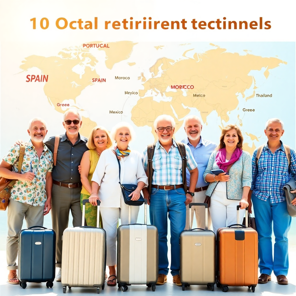 les 10 pays qui attirent le plus de retraités