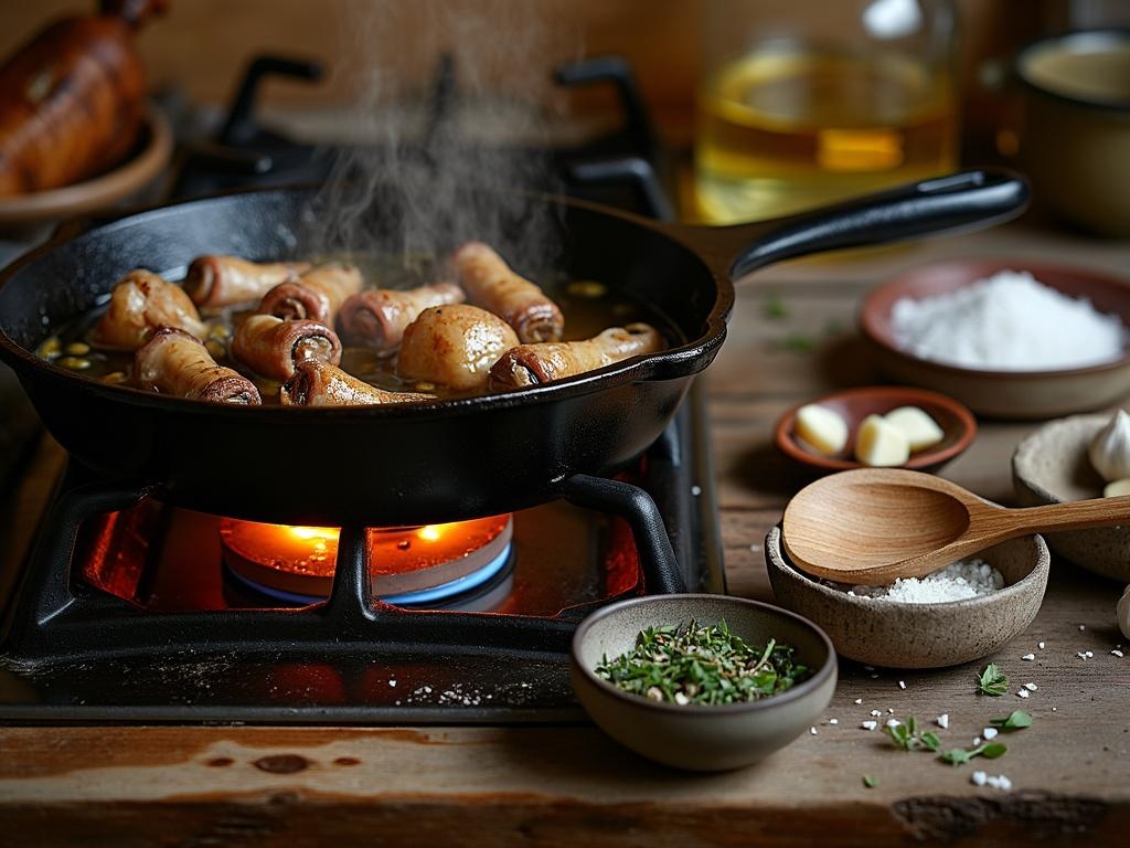 temps de cuisson gésiers à la poêle