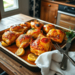 recette cuisse de poulet au four croustillant