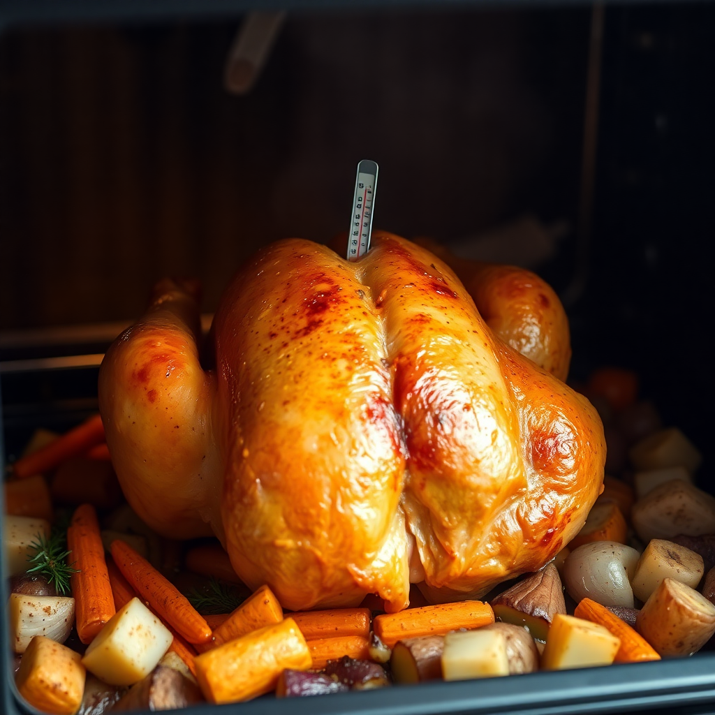 temps de cuisson poulet au four 2 kg