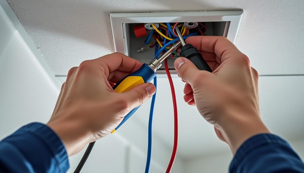 découvrez un guide simple et sûr pour le branchement de luminaires avec 2 fils sans terre, idéal pour vos installations électriques en toute sécurité.