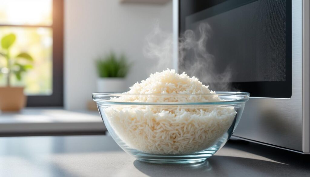 découvrez la méthode simple pour cuire votre riz au micro-ondes rapidement et parfaitement à chaque fois. astuces faciles pour un repas réussi sans stress.