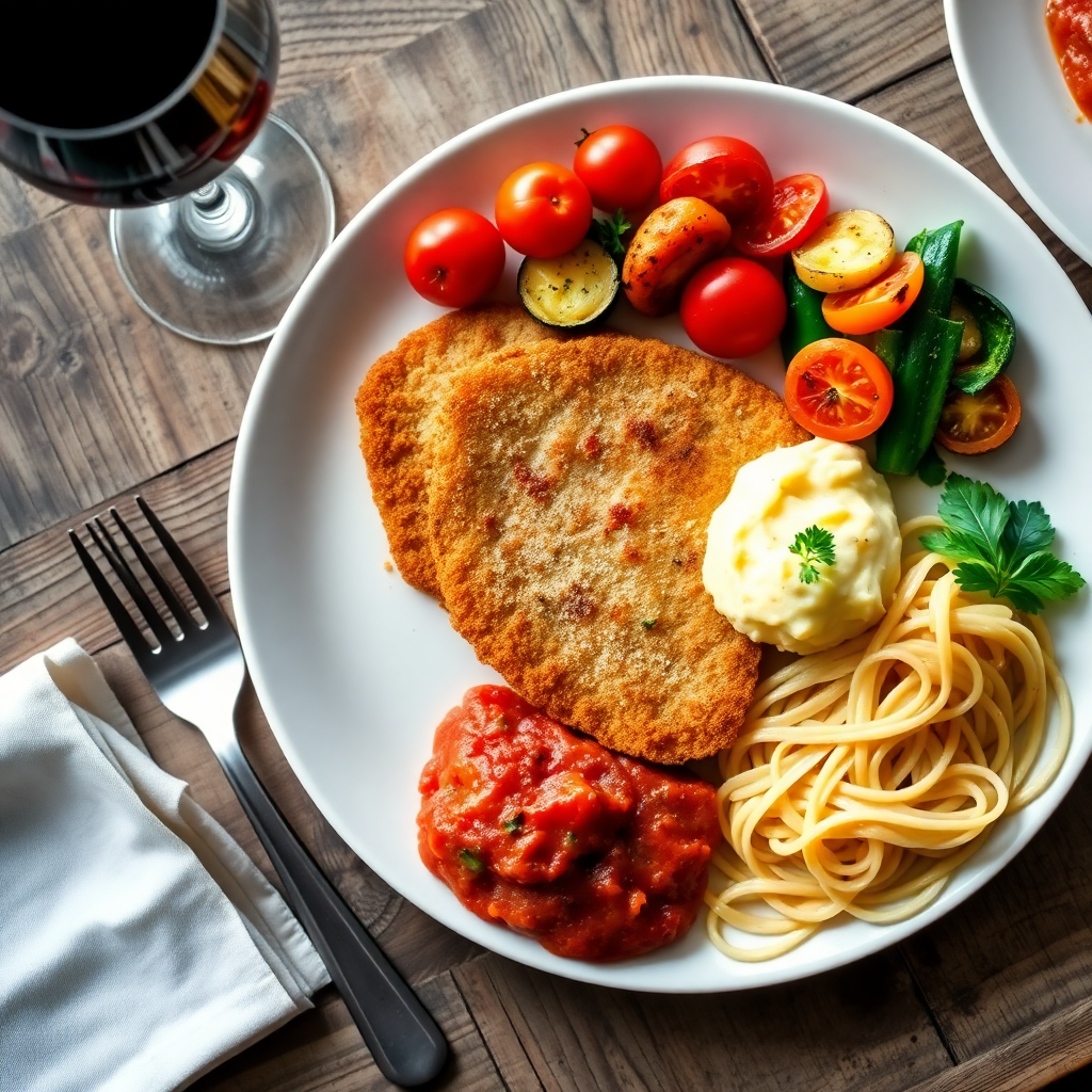 accompagner escalope milanaise