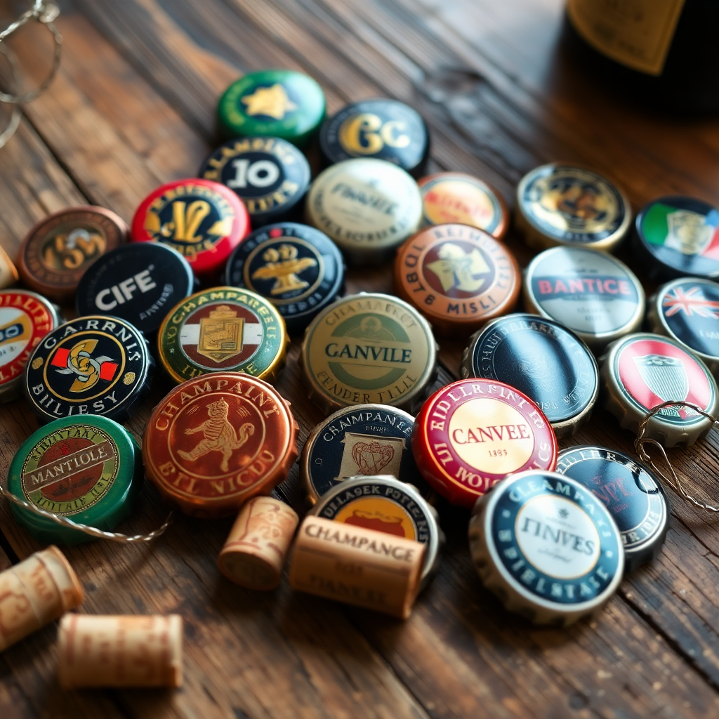 capsules de champagne