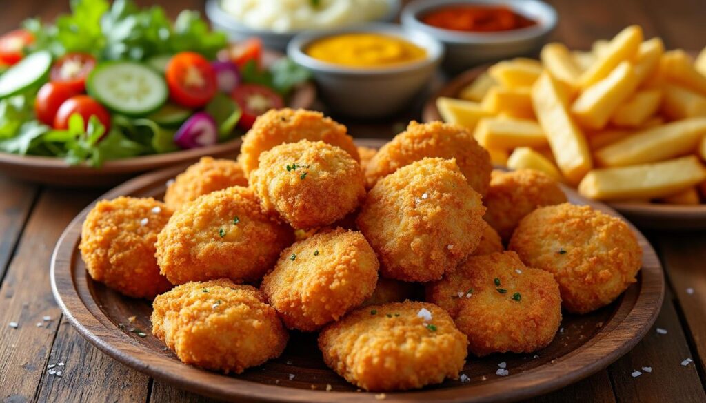 découvrez des idées simples et savoureuses d'accompagnement pour vos nuggets, parfaites pour tous les goûts et toutes les occasions.