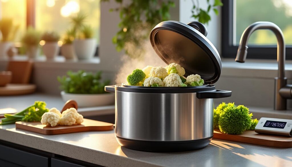 découvrez comment cuire le chou-fleur à la cocotte minute rapidement grâce à nos conseils et astuces simples pour un résultat parfait à chaque fois.