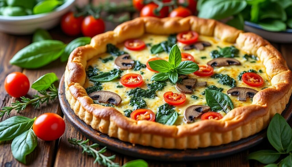 découvrez une recette simple, rapide et légère de quiche sans crème fraîche, parfaite pour un repas savoureux et sain.