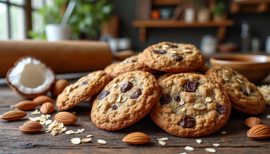 découvrez une recette facile et gourmande de cookies sans sucre, parfaite pour satisfaire vos envies de douceur sans culpabilité. à tester absolument !