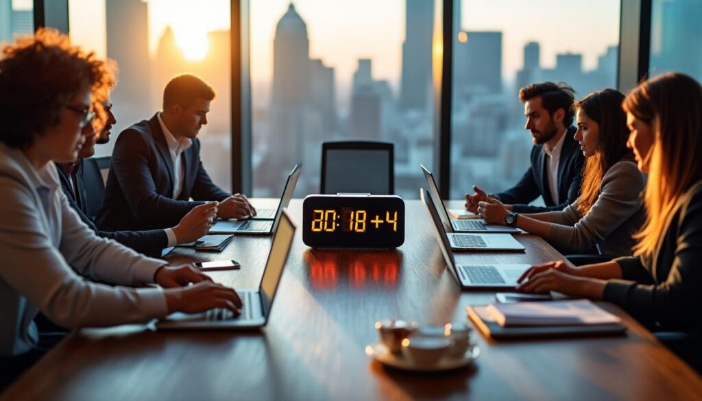 découvrez comment gérer l'heure des réunions en tenant compte du décalage horaire avec le fuseau gmt+4 exact pour organiser vos rendez-vous sans erreur.