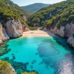 découvrez la cala di fica en corse, une plage sauvage unique où le maquis parfumé rencontre une mer limpide, idéale pour les amoureux de nature et de tranquillité.