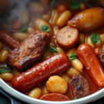 découvrez notre recette maison de cassoulet express au cookeo, rapide, facile et délicieusement savoureuse pour un repas convivial garanti.