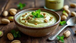 découvrez une recette facile et gourmande de crémeux pistache maison, parfaite pour régaler vos papilles avec une douceur onctueuse et intense.