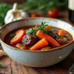 découvrez notre recette facile et savoureuse de daube de bœuf traditionnelle, un plat mijoté riche en saveurs pour régaler toute la famille.