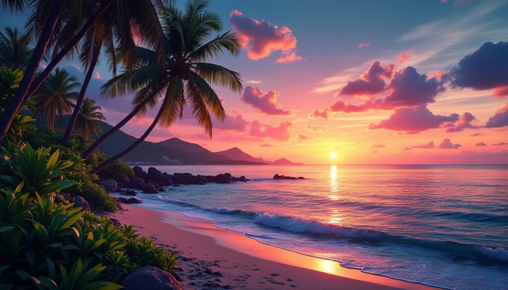 découvrez à quelle heure le soleil se couche en martinique selon les saisons et profitez pleinement des soirées tropicales.