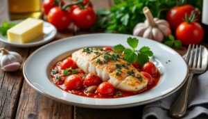 découvrez la recette authentique et facile de la lotte à l'armoricaine, un plat grand-mère savoureux pour régaler toute la famille.