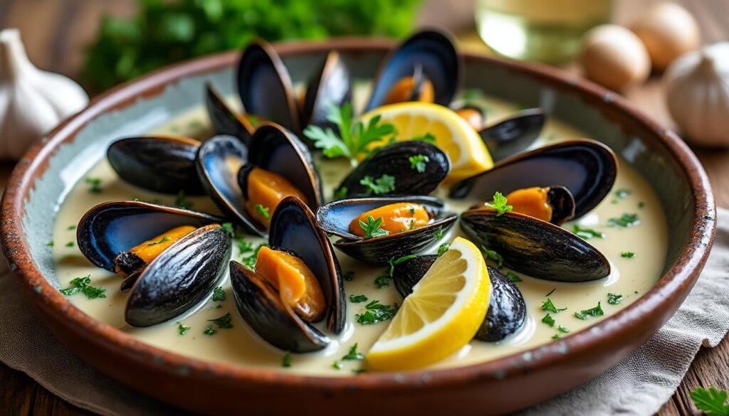 découvrez une recette facile et rapide de moules à la crème pour régaler vos papilles. suivez nos étapes simples pour réussir ce plat délicieux en un rien de temps.