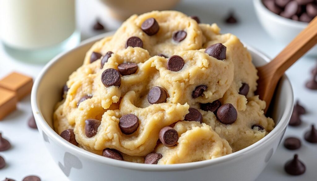 découvrez notre recette facile et rapide de cookie dough pour une pâte à croquer crue, délicieuse et prête en quelques minutes. parfaite pour les gourmands pressés !