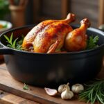 découvrez le temps de cuisson idéal du chapon en cocotte en fonte selon son poids pour une viande tendre et savoureuse à chaque fois.