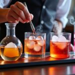 découvrez les techniques et recettes essentielles du cocktail moléculaire pour impressionner vos invités avec des boissons innovantes et originales.