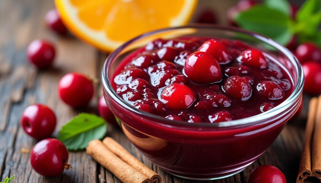 découvrez notre recette facile et rapide de sauce aux canneberges pour accompagner vos plats de fête avec une touche sucrée et acidulée.