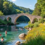 découvrez le pont de la cerise à gilette, un lieu idéal pour la baignade, la randonnée et profiter pleinement de la nature environnante.