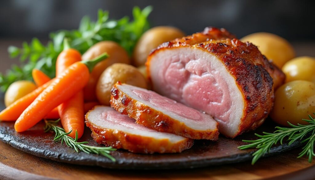 découvrez notre recette facile pour une rouelle de porc moelleuse avec une cuisson parfaite, idéale pour un repas savoureux et réussi à chaque fois.