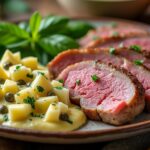 découvrez notre recette traditionnelle facile de tête de veau accompagnée d'une savoureuse sauce gribiche, parfaite pour un repas authentique et gourmand.