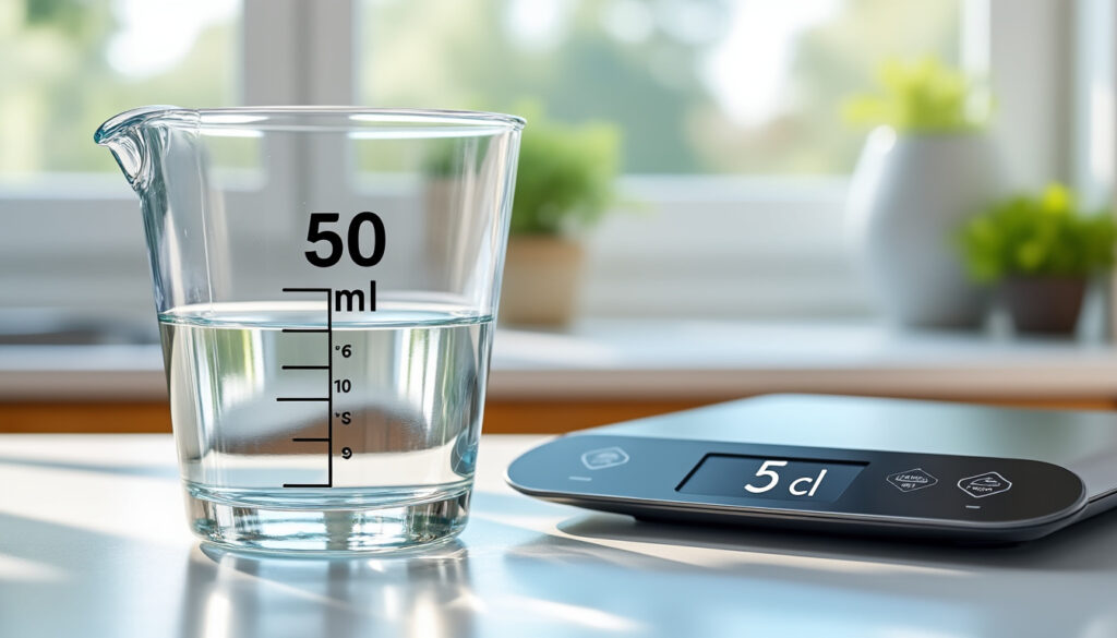 découvrez comment convertir rapidement et facilement 50 ml en cl avec notre guide simple à retenir. maîtrisez les conversions de volume en un clin d'œil !