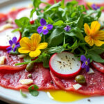 découvrez nos idées fraîches et gourmandes pour sublimer l'accompagnement de votre carpaccio de bœuf et régaler vos convives avec des saveurs délicates.