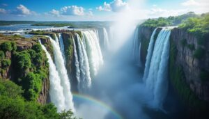 découvrez notre guide complet pour visiter les chutes victoria, les plus grandes cascades d'afrique. informations pratiques, conseils et meilleures périodes pour une expérience inoubliable.