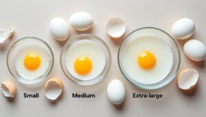 découvrez le poids moyen d'un blanc d'œuf et les variations selon la taille des œufs pour mieux réussir vos recettes.