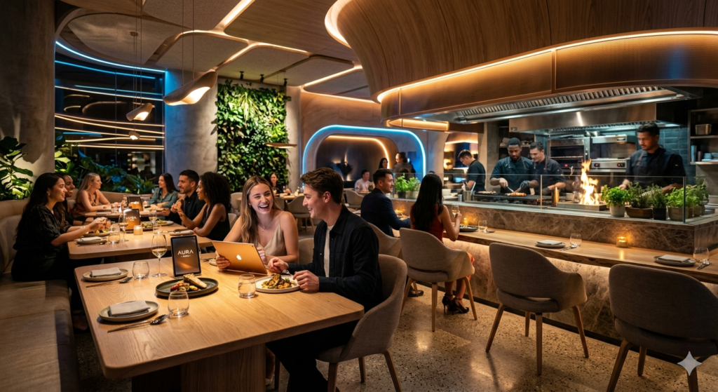 Les tendances visuelles qui transforment les restaurants en 2026