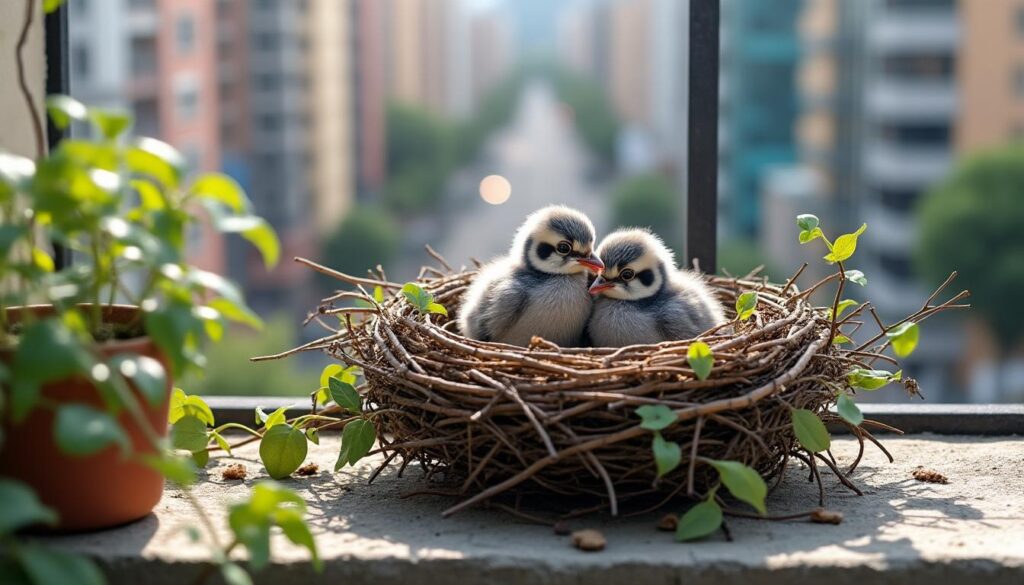 découvrez la signification et les symboles clés associés à la présence d'un nid de pigeon sur votre balcon. interprétations et conseils pour comprendre ce phénomène.