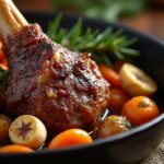 découvrez notre recette de souris d'agneau au four en cuisson lente pour une viande tendre et fondante, parfaite pour un repas savoureux et convivial.