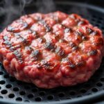 découvrez comment cuire rapidement et parfaitement votre steak haché surgelé avec une air fryer pour un repas savoureux et facile.