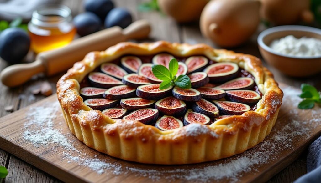 découvrez la recette traditionnelle facile de la tarte aux figues de ma grand-mère, un dessert savoureux et authentique à préparer chez vous.