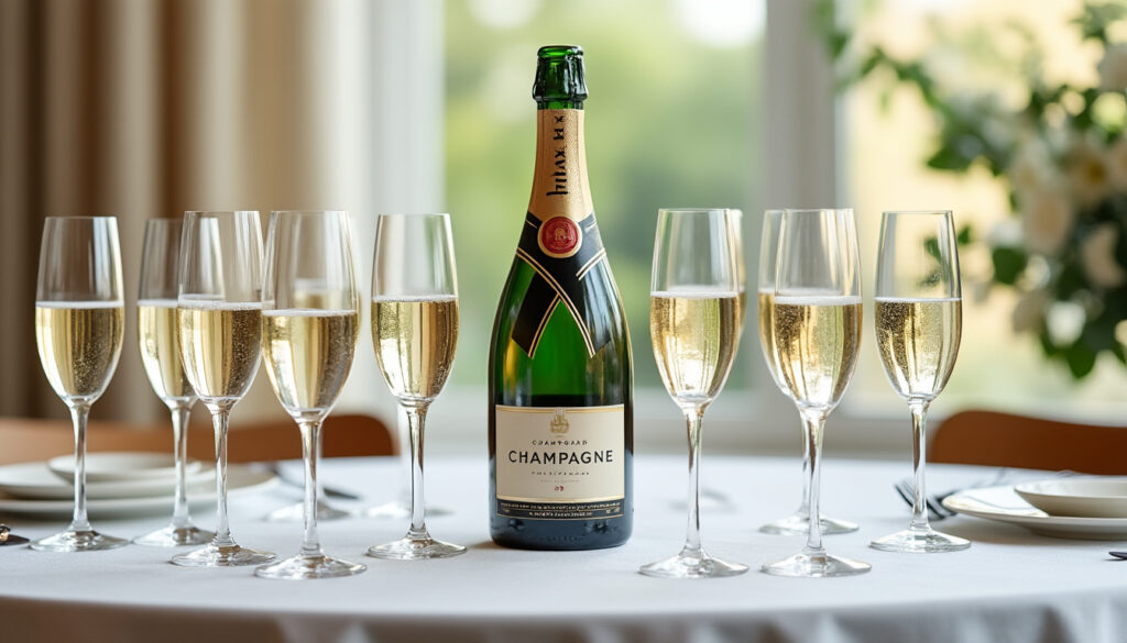 découvrez combien de personnes peuvent partager une bouteille de champagne grâce à notre guide pratique pour bien organiser vos fêtes et célébrations.