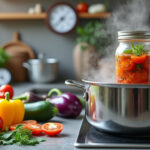 découvrez la durée idéale pour stériliser correctement la ratatouille cuite afin de la conserver en toute sécurité et prolonger sa fraîcheur.