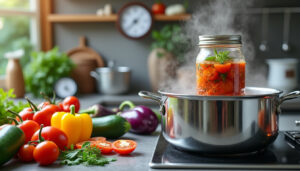 découvrez la durée idéale pour stériliser correctement la ratatouille cuite afin de la conserver en toute sécurité et prolonger sa fraîcheur.