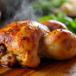découvrez notre guide simple pour réussir la cuisson des cuisses de poulet, obtenir une chair tendre et une peau dorée à la perfection.