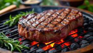 découvrez nos conseils et astuces pour réussir la cuisson parfaite de votre entrecôte au barbecue et régaler vos invités.