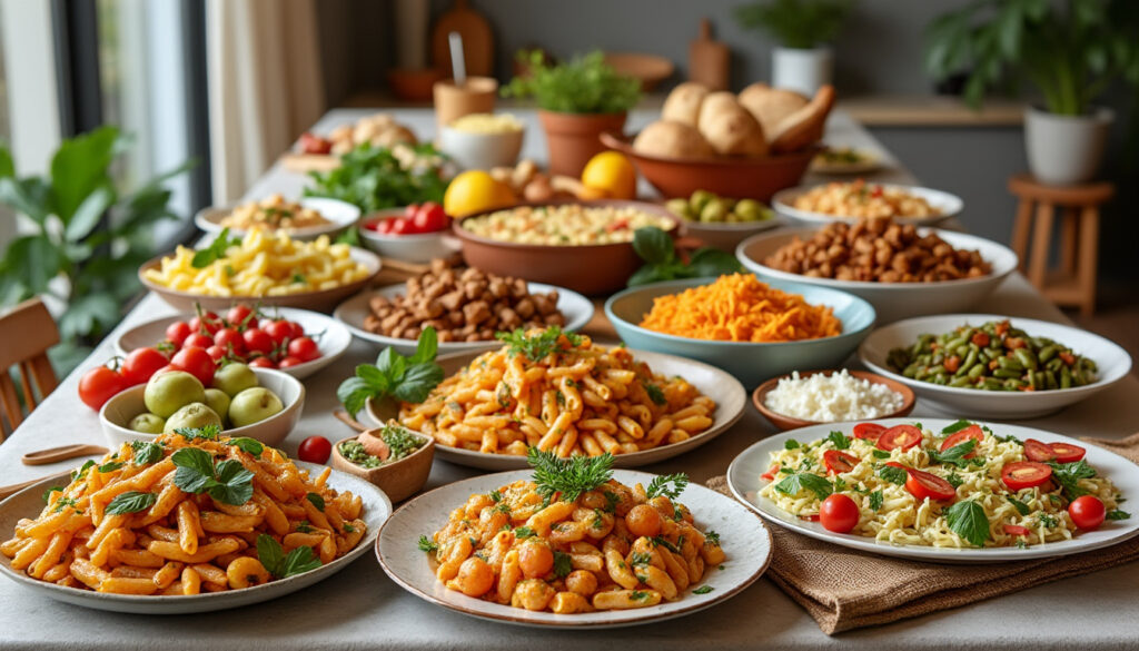 découvrez des idées de repas simples et économiques pour 20 personnes, avec des recettes faciles à préparer qui raviront tous vos invités.