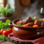 découvrez la recette traditionnelle du rabo de toro, un ragoût andalou authentique riche en saveurs et en histoire, parfait pour savourer un plat typique de la cuisine espagnole.