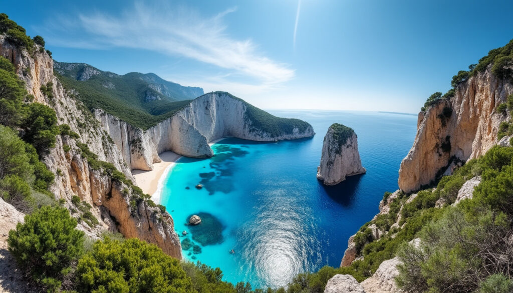 découvrez le belvédère du mugel, un site incontournable offrant une vue panoramique exceptionnelle sur la mer méditerranée et la magnifique calanque environnante, idéal pour les amateurs de nature et de paysages à couper le souffle.