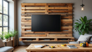 découvrez comment fabriquer une paroi tv avec des palettes grâce à notre guide complet et facile à suivre, idéal pour un projet diy économique et esthétique.