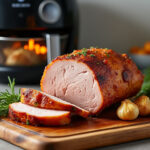 découvrez une recette facile et rapide pour préparer un rôti de porc juteux à l'air fryer, parfait pour un repas savoureux et croustillant en quelques minutes.